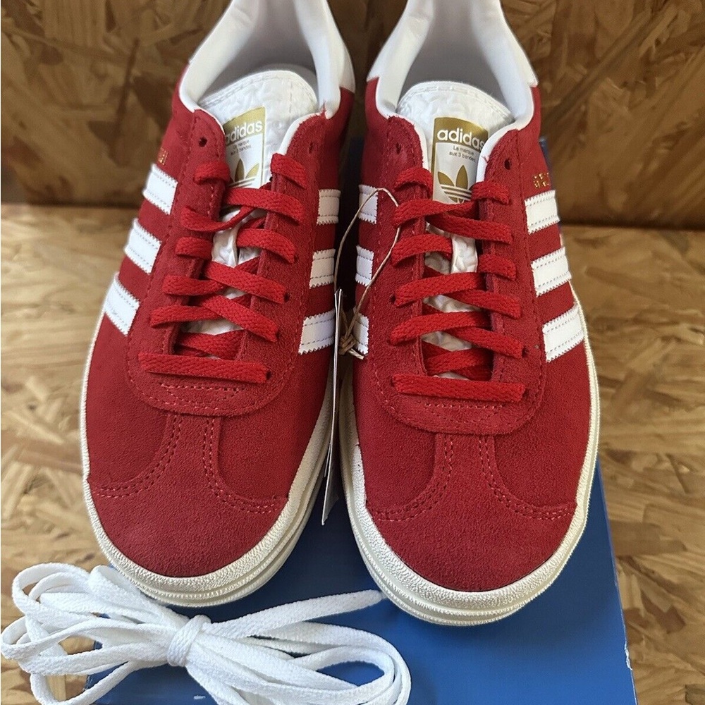 Adidas VL Court Bold Women's Red Sneakers - Picture 5 of 6
